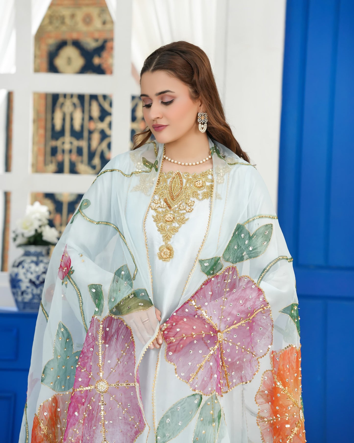 3 Piece Sheesha Silk suits|RC 25-017