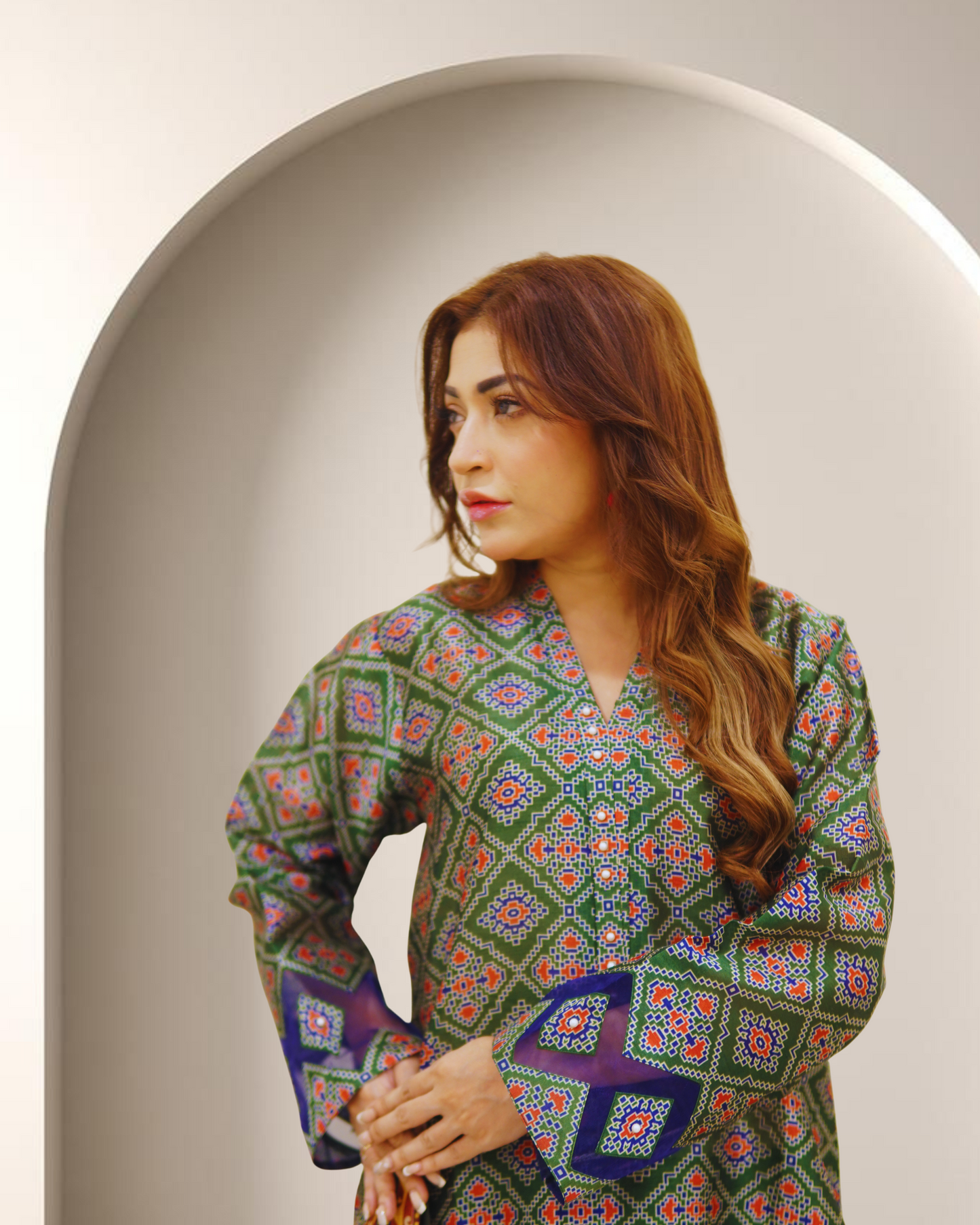 3PC Lawn Suits |RC- 24-006