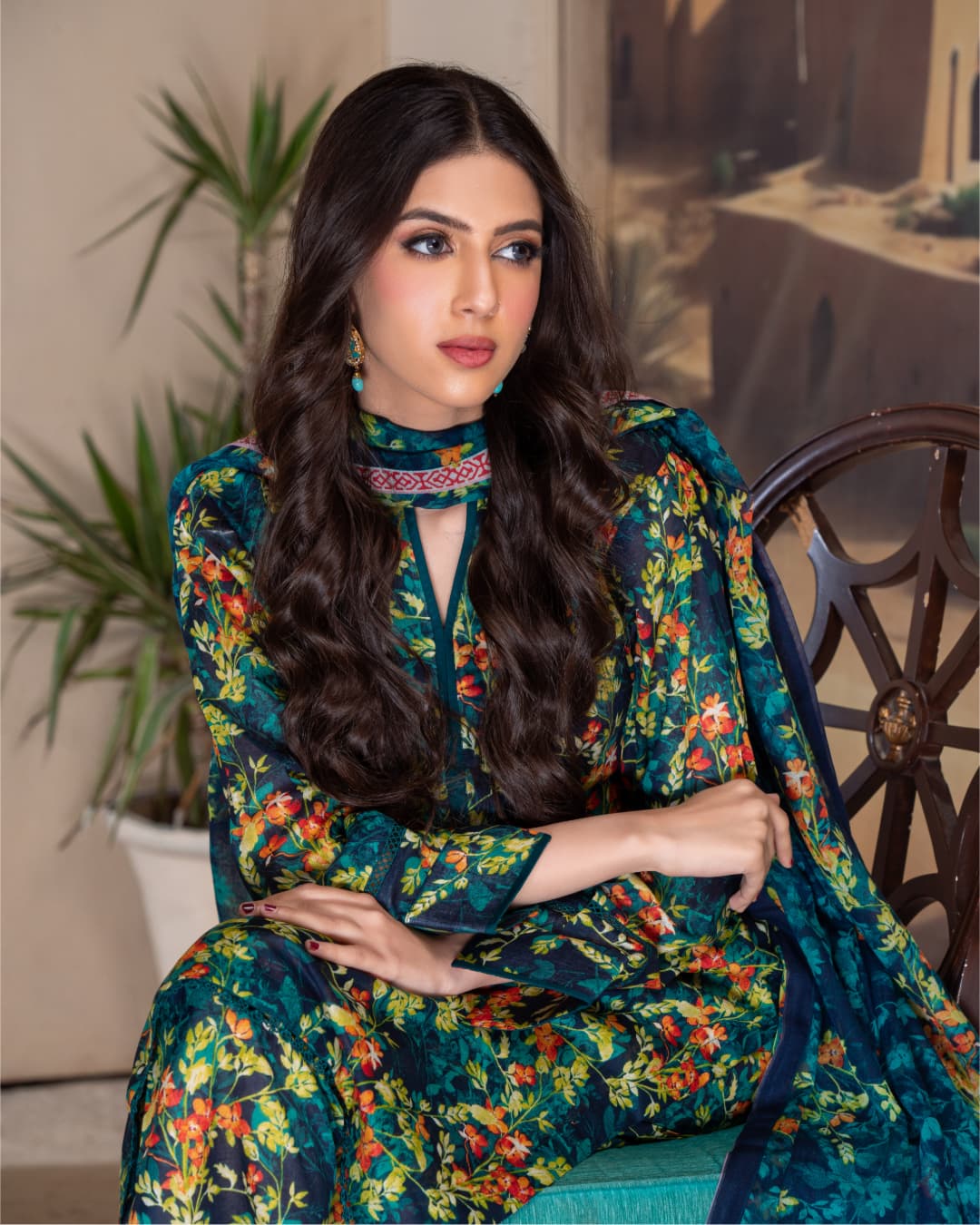 3PC PRINTED LAWN|RC 24-18 UNSTITCHED