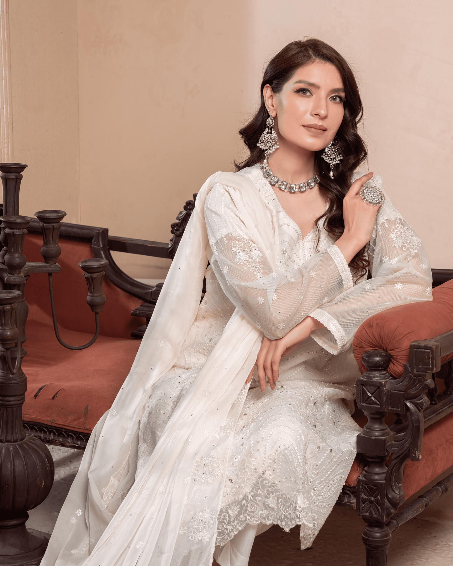 3PC EMB ON KHAADI NET |RC 24-02
