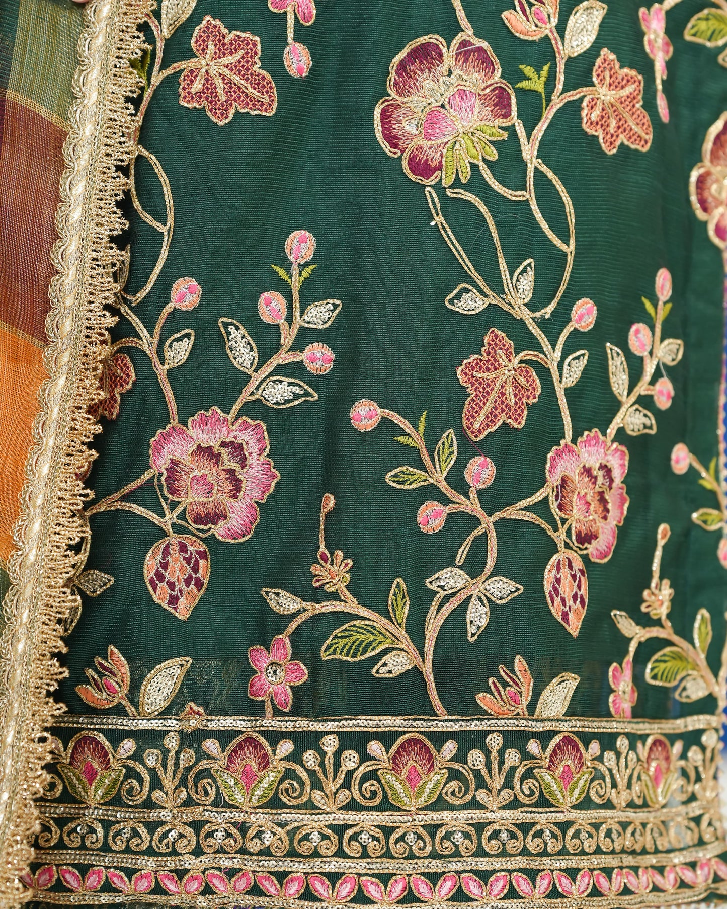 3 Piece Embroidered on Khaadi Net suits|RC 25-018