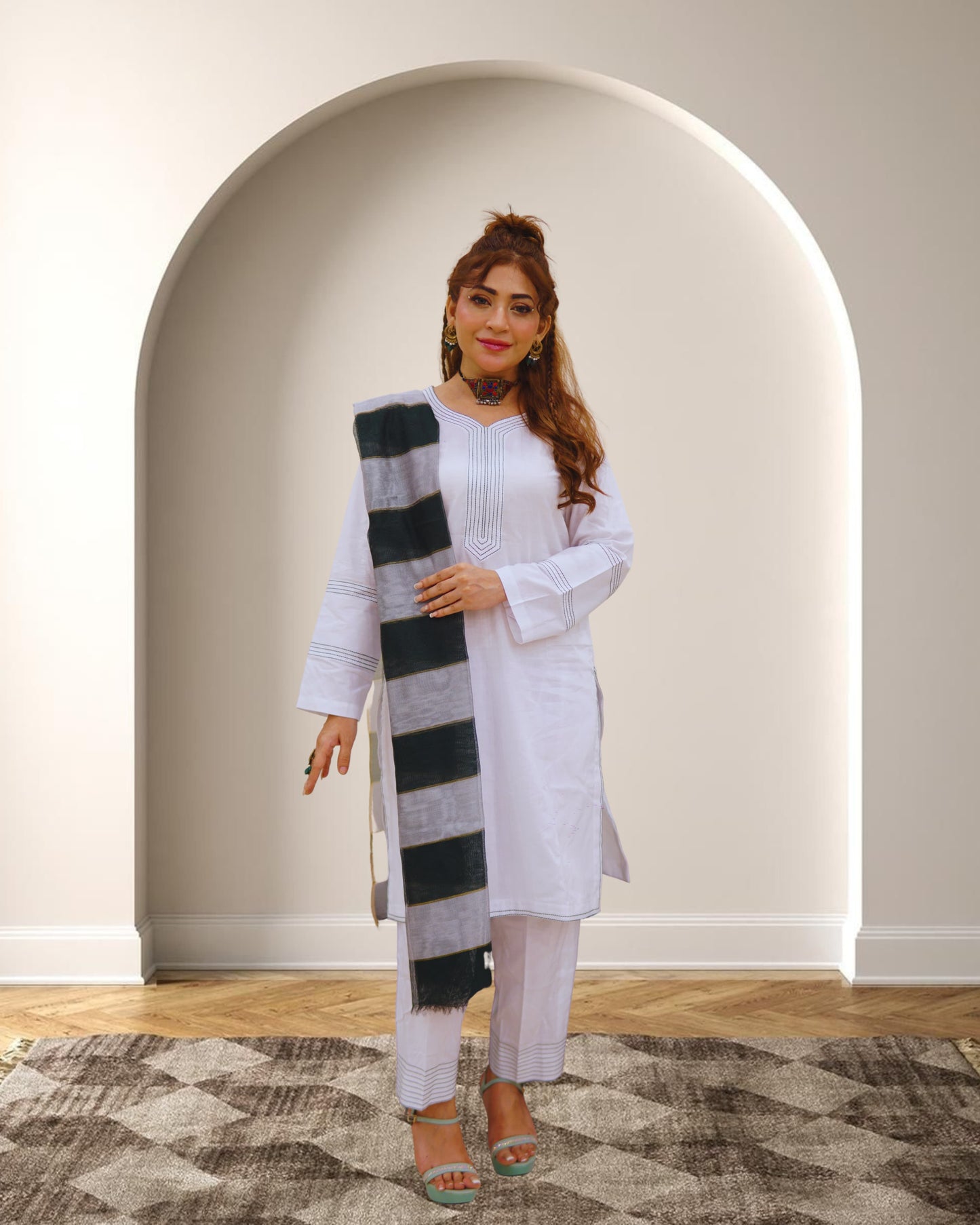 3PC Lawn Suits |RC- 24-006