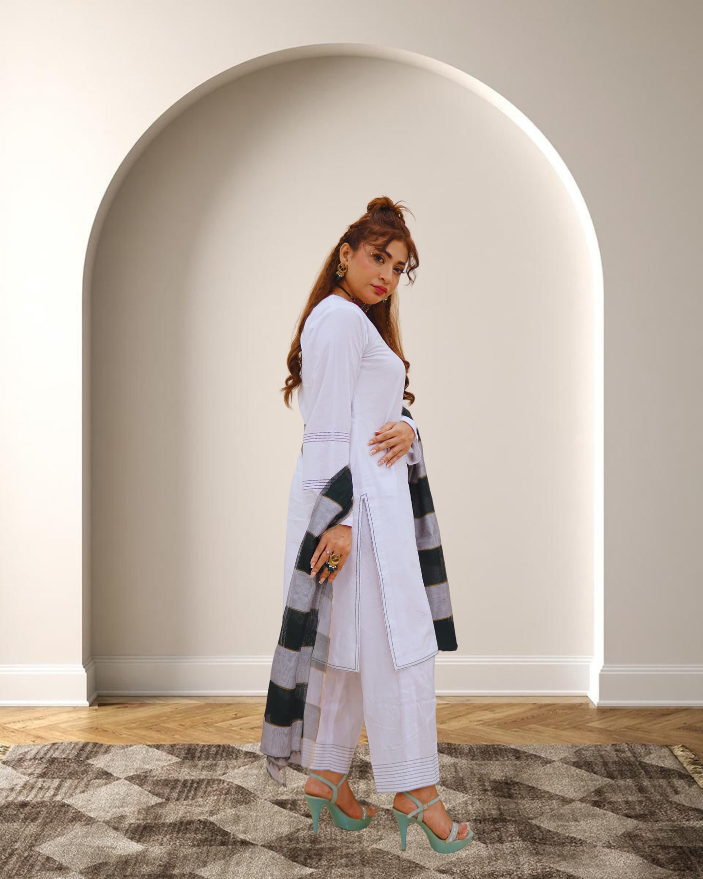 3PC Lawn Suits |RC- 24-006