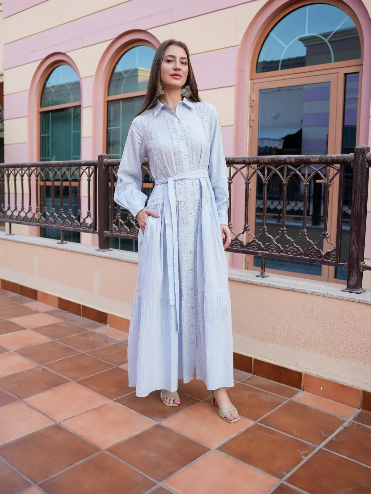 Aurora Blue Long Dress-Victoria-000-2