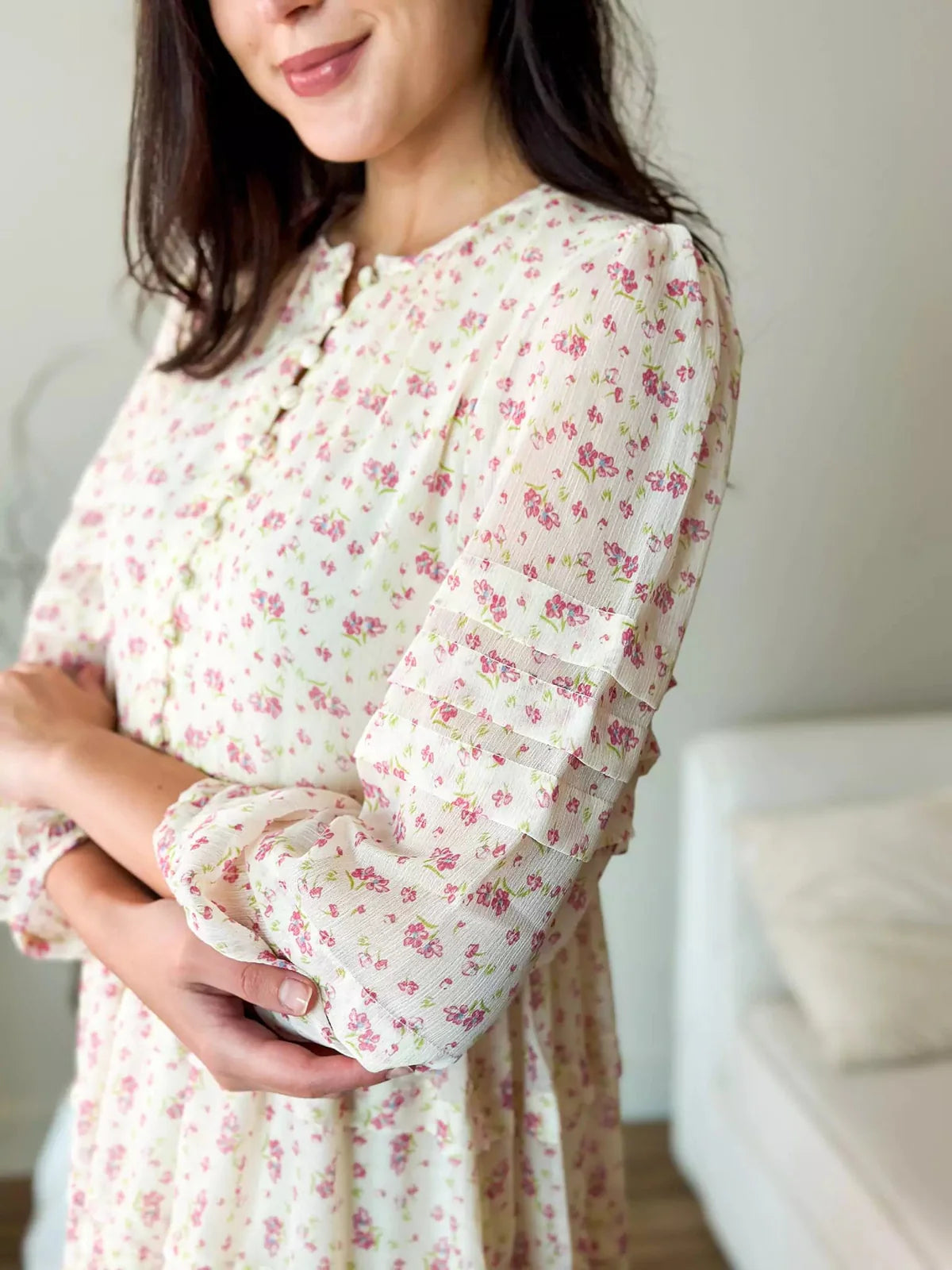 Amara Long Floral Dress-Victoria-000-3
