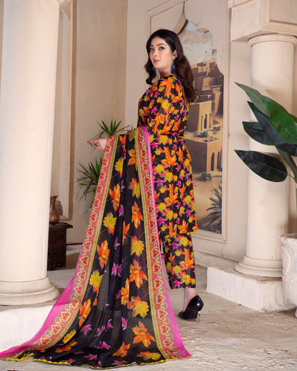 3 Piece Printed Lawn suits|RC-U 24-02 UNSTITCHED