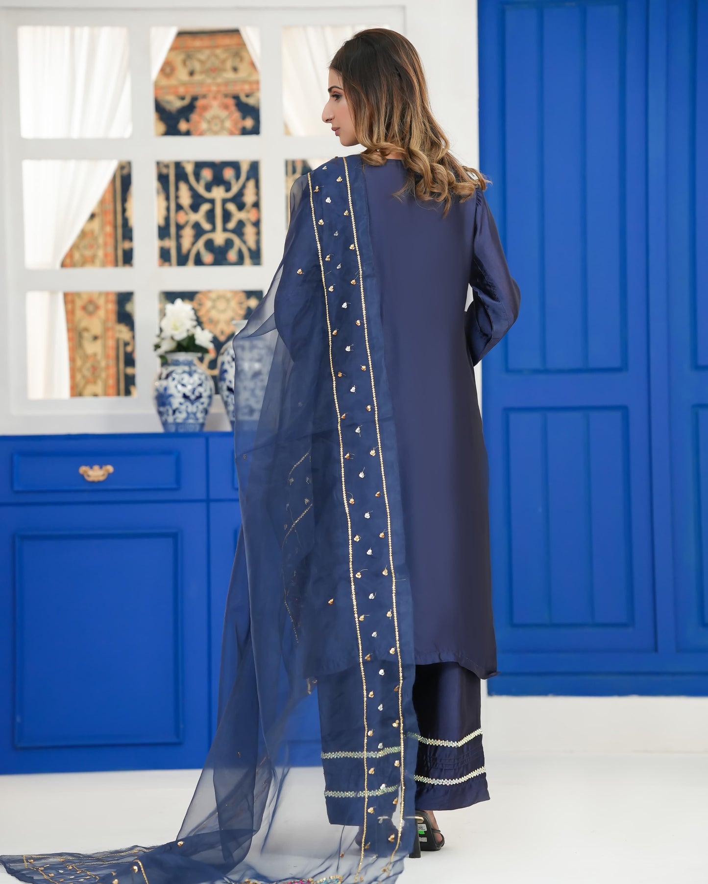 3 Piece Sheesha on Silk suits| RC 25-016