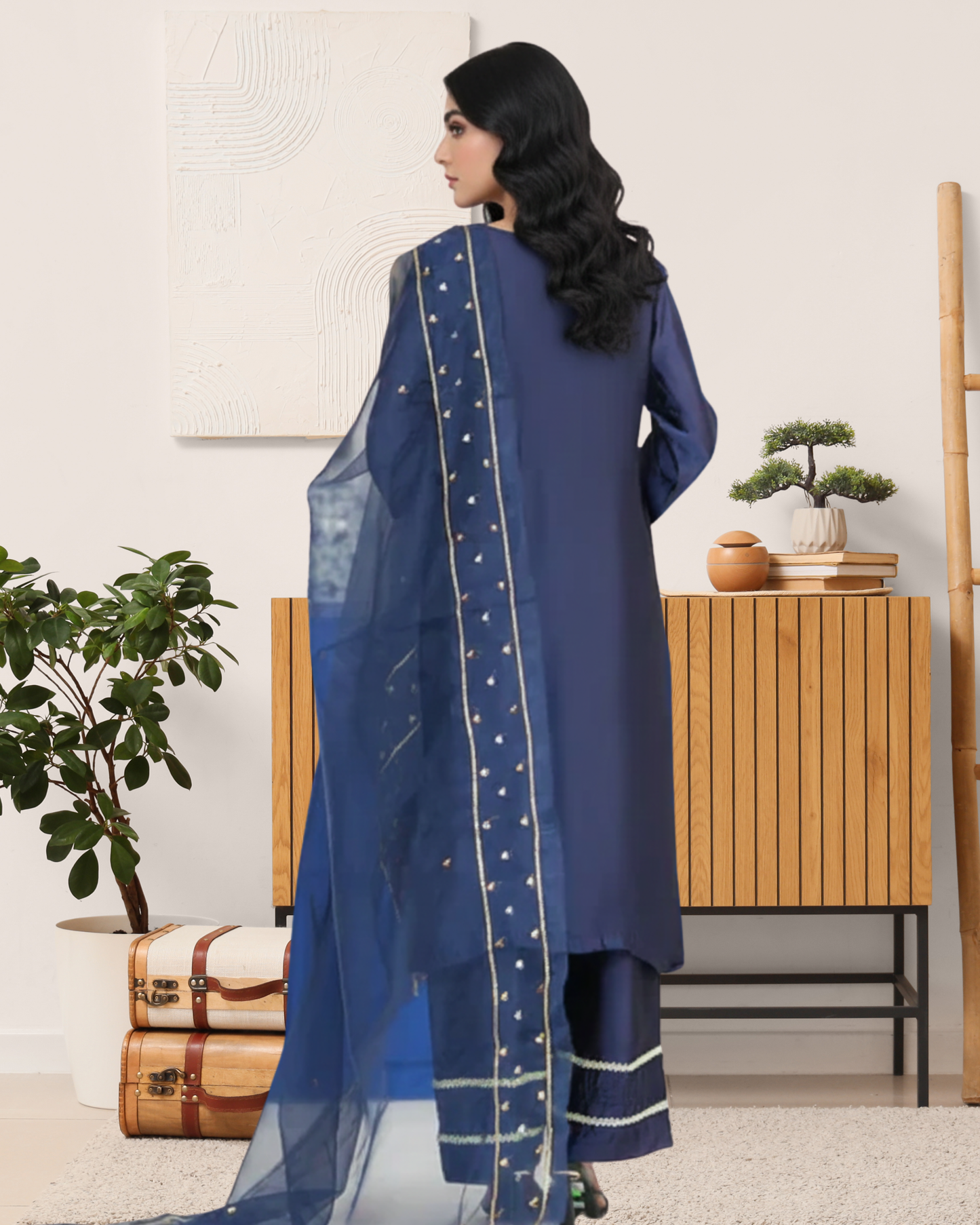 3 Piece Sheesha on Silk suits| RC 25-016