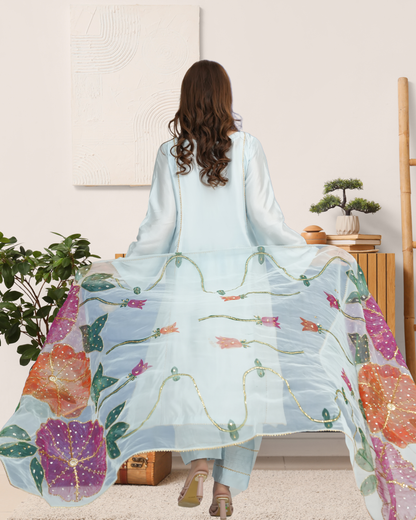 3 Piece Sheesha Silk suits|RC 25-017