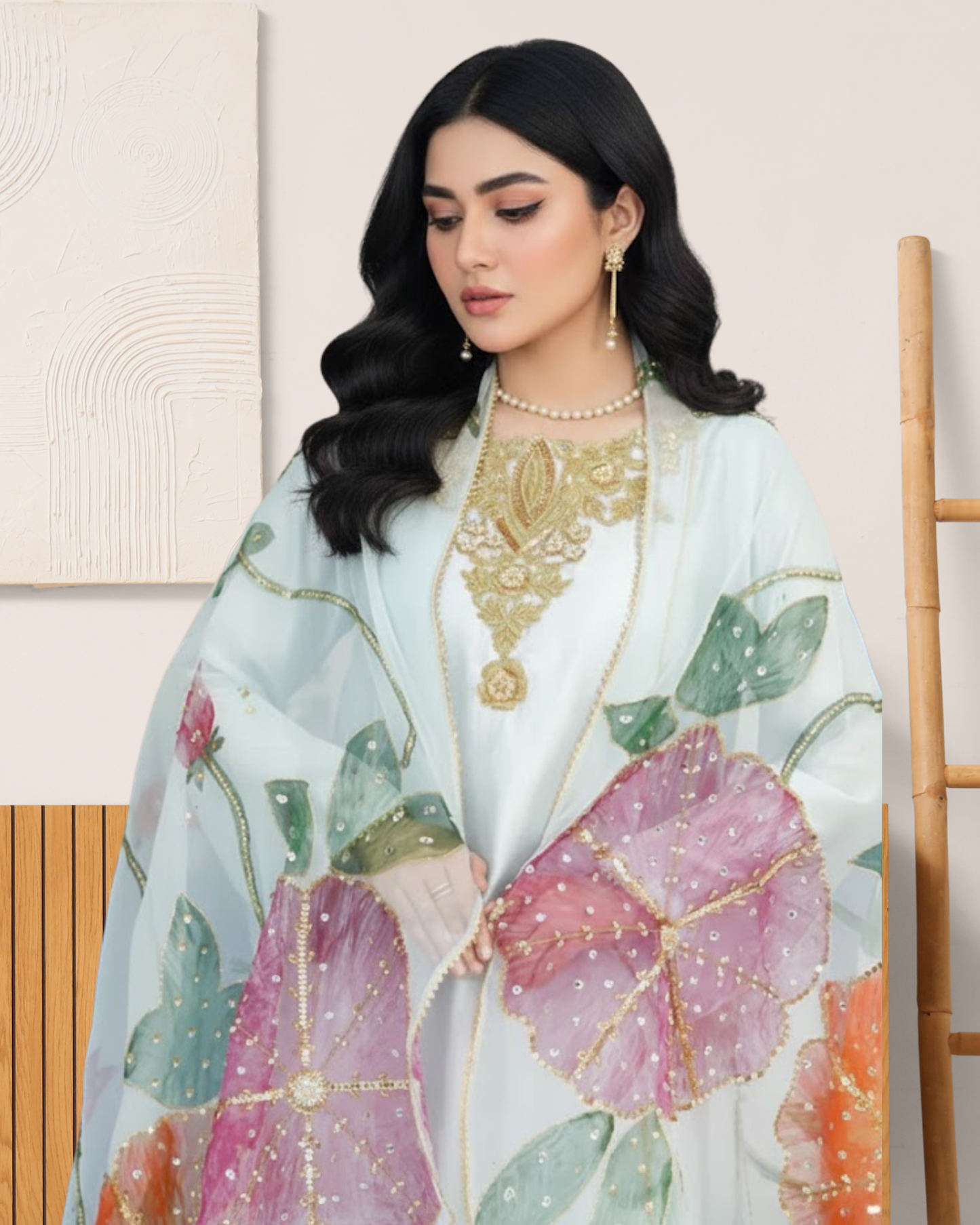 3 Piece Sheesha Silk suits|RC 25-017