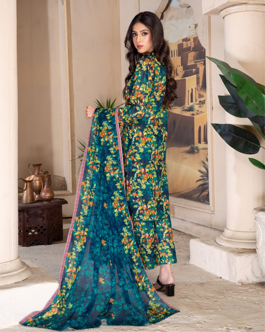 Printed Lawn 3PC|RC- 24-01