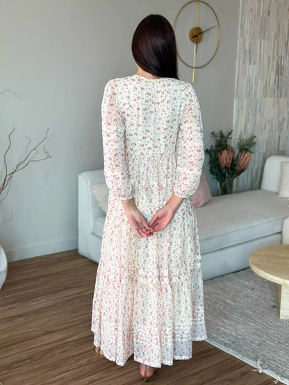 Amara Long Floral Dress-Victoria-000-3
